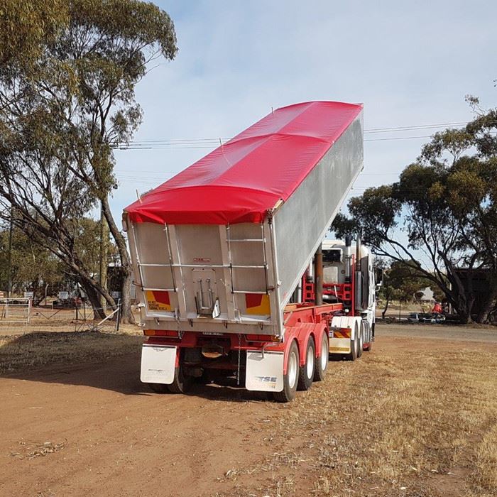 dump truck roll tarps